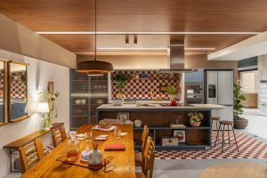 Revestimento Para o Teto: Inspiração de Sala de Jantar