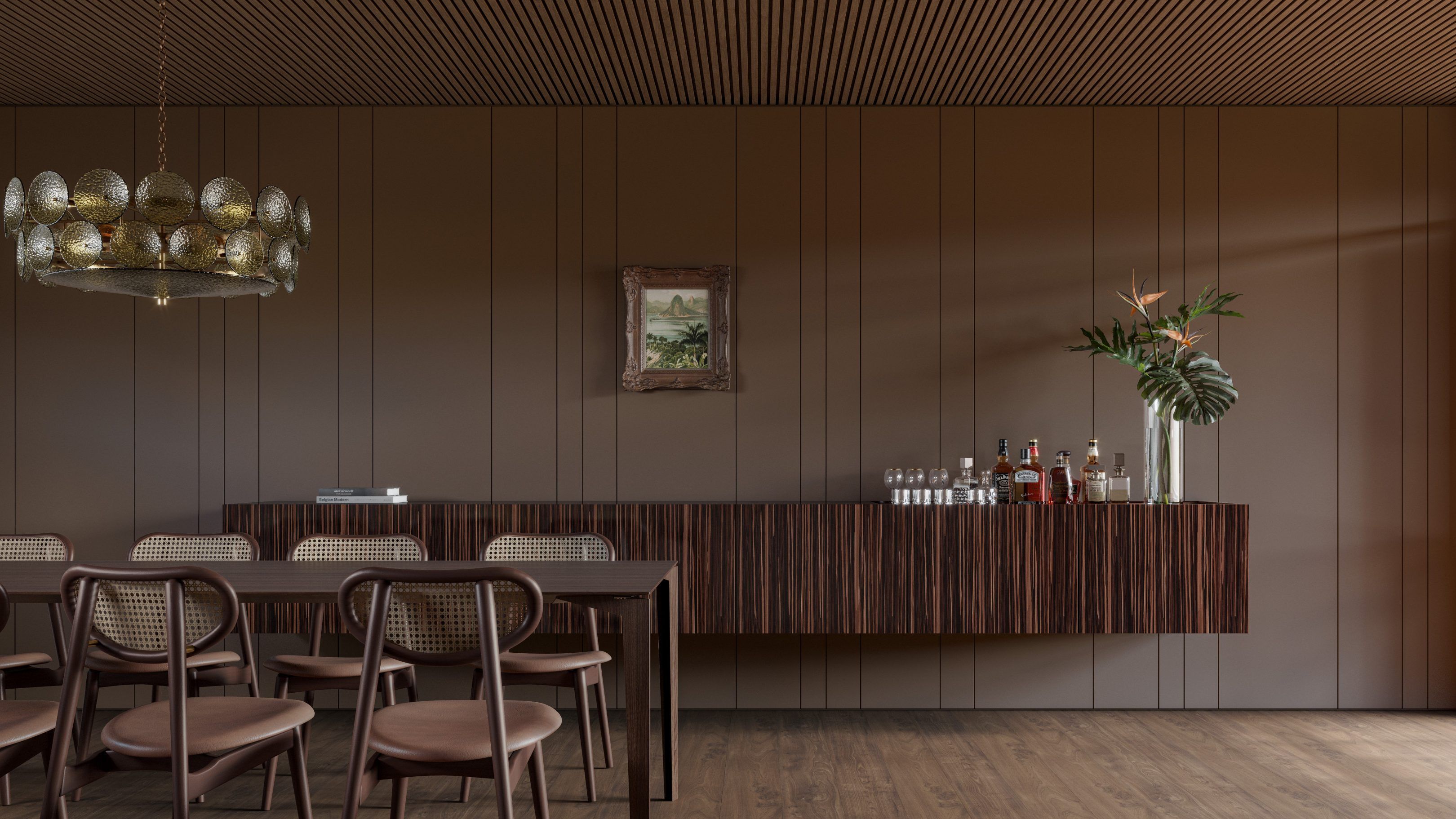 decoração afetiva: Marrom Retrô 